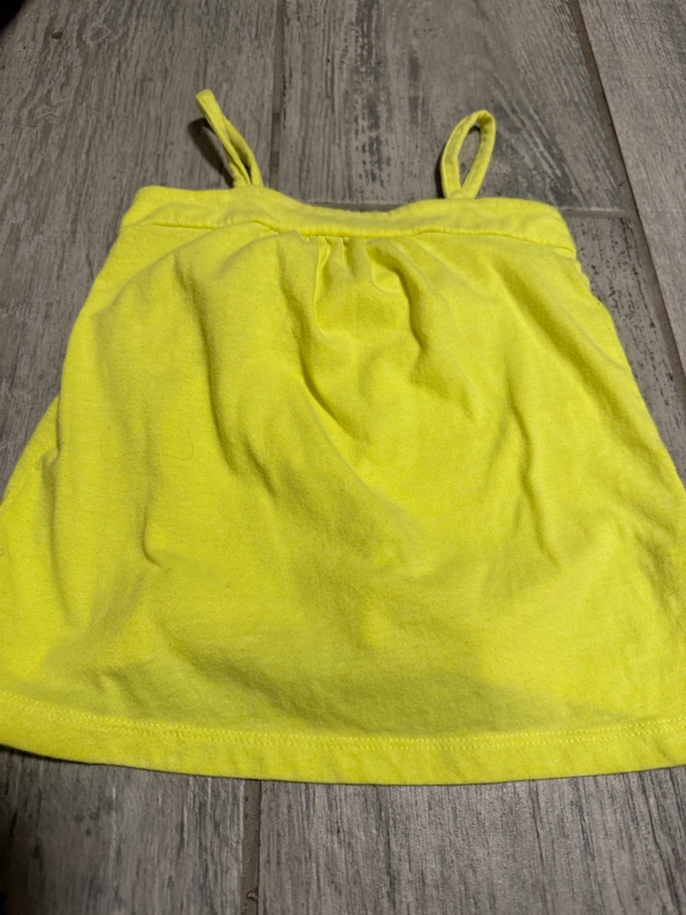 Baby Gap Bright Yellow Spaghetti Strap Tank Top 3T